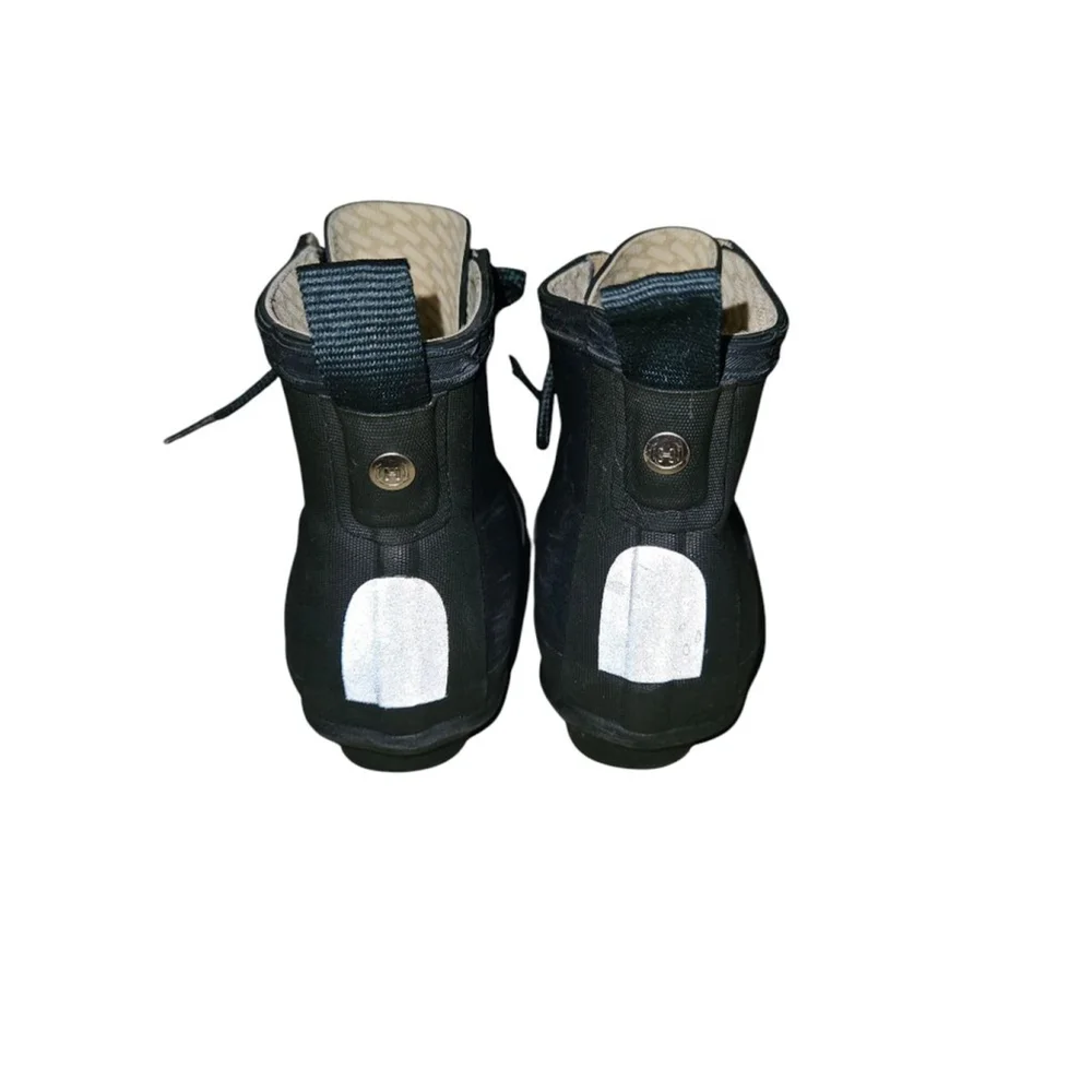 Hunter Combat Rain Boots Boys 10 Girls 11 Navy Blue Unisex